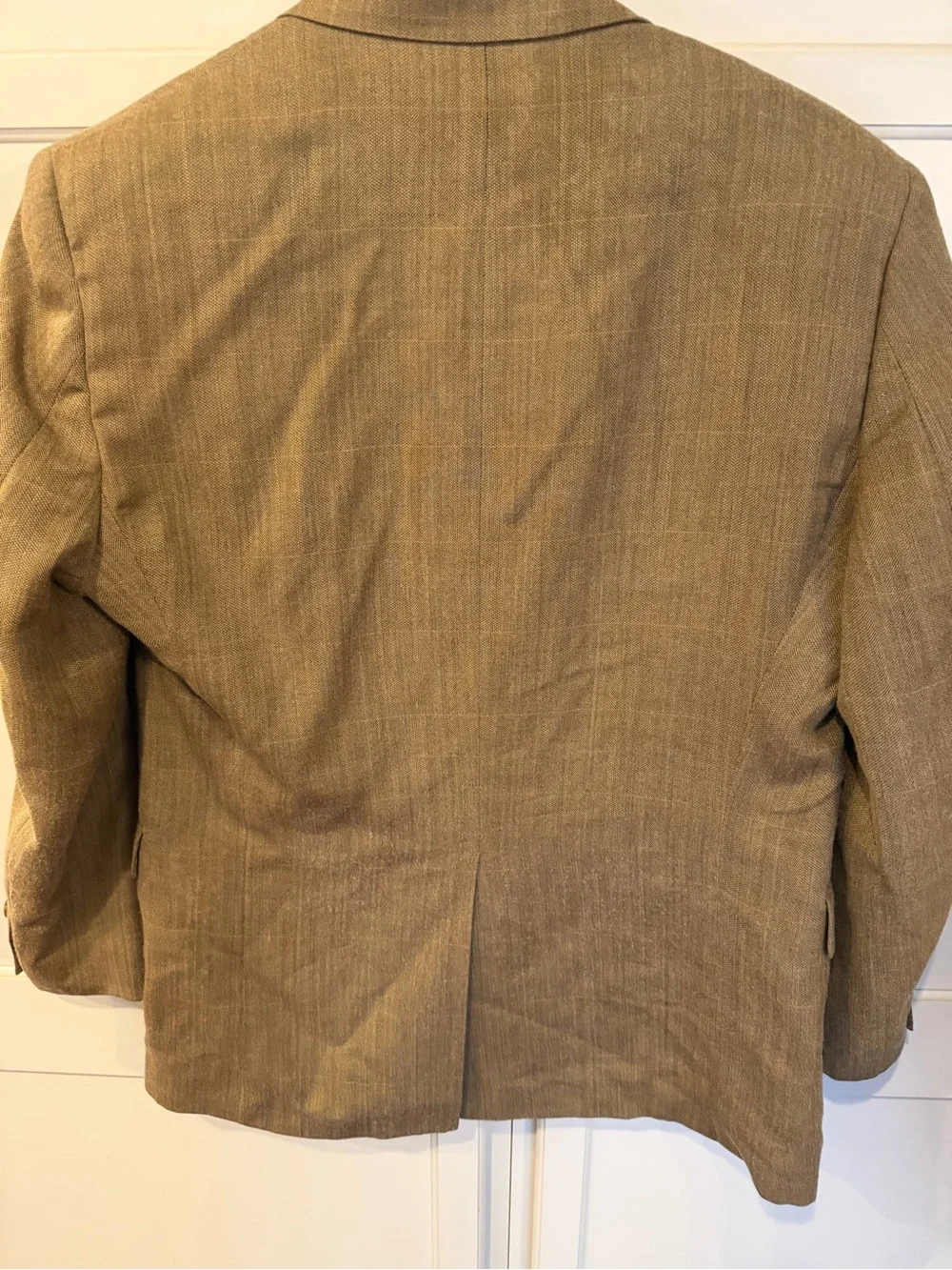 Lauren Ralph Lauren Men's Tan Sport Coat Blazer - Classic Two-Button Notch Lapel